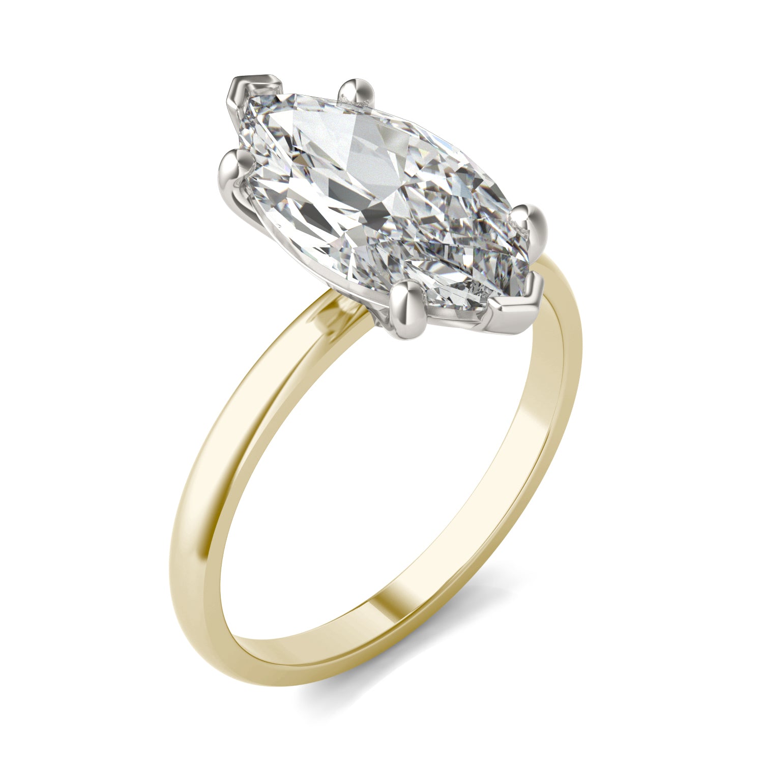 3 CTW Marquise Caydia® Lab Grown Diamond Solitaire Ring