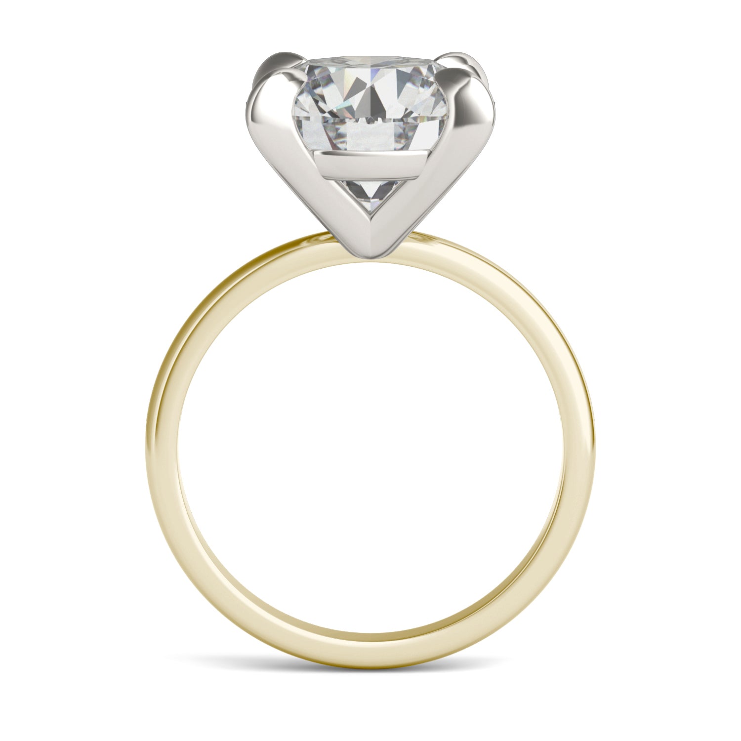 5 CTW Round Caydia® Lab Grown Diamond Classic Solitaire Ring