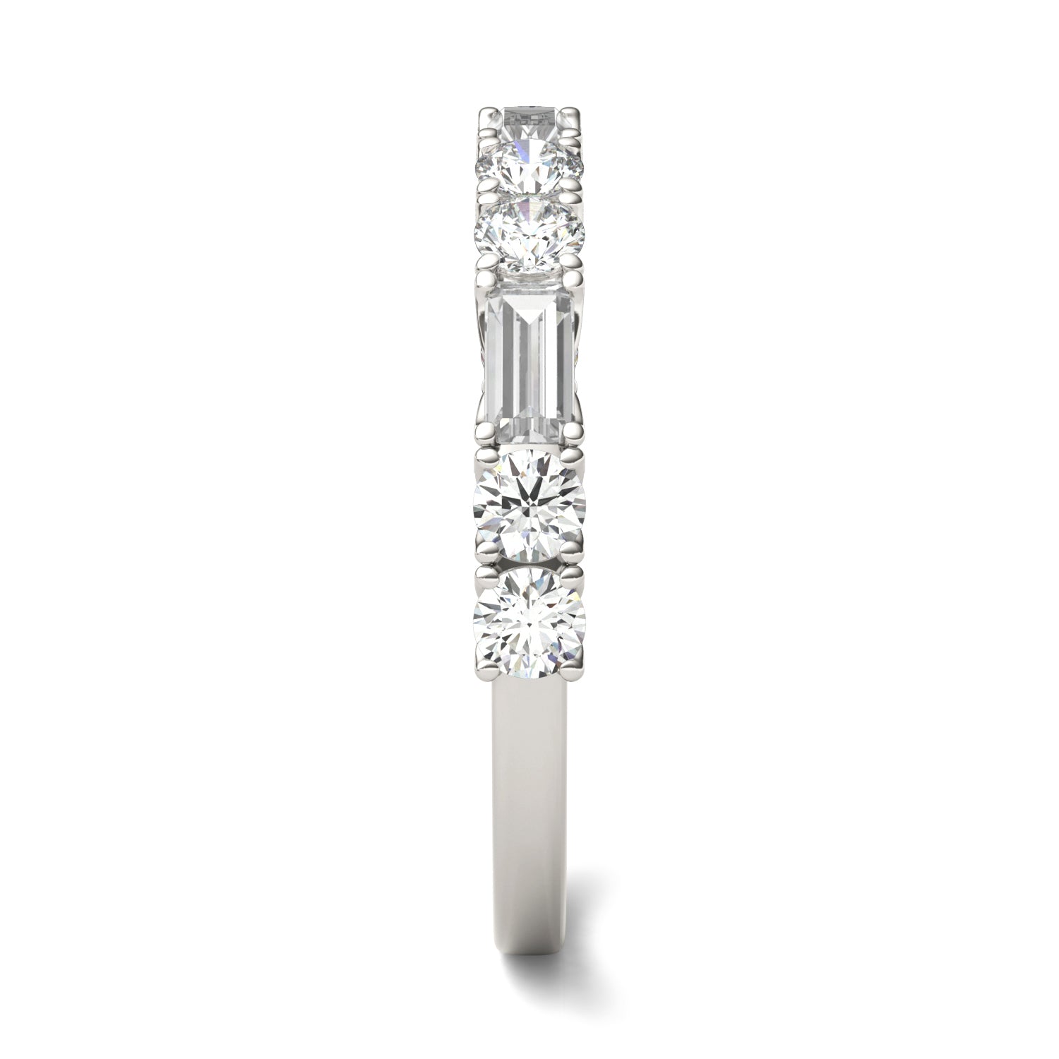 7/8 CTW Straight Baguette Caydia® Lab Grown Diamond Ring