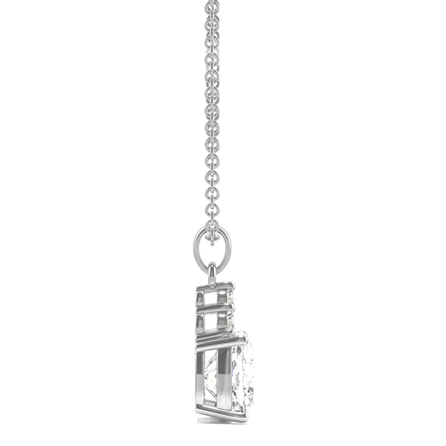 1.79 CTW DEW Cushion Forever Bright™ Moissanite Necklace