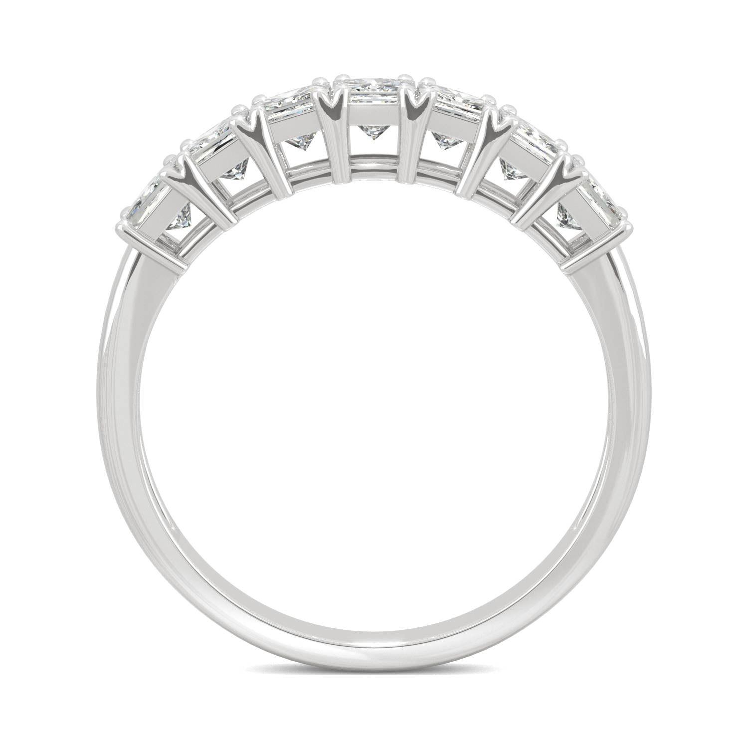 1.26 CTW DEW Princess Forever Bright™ Moissanite Ring