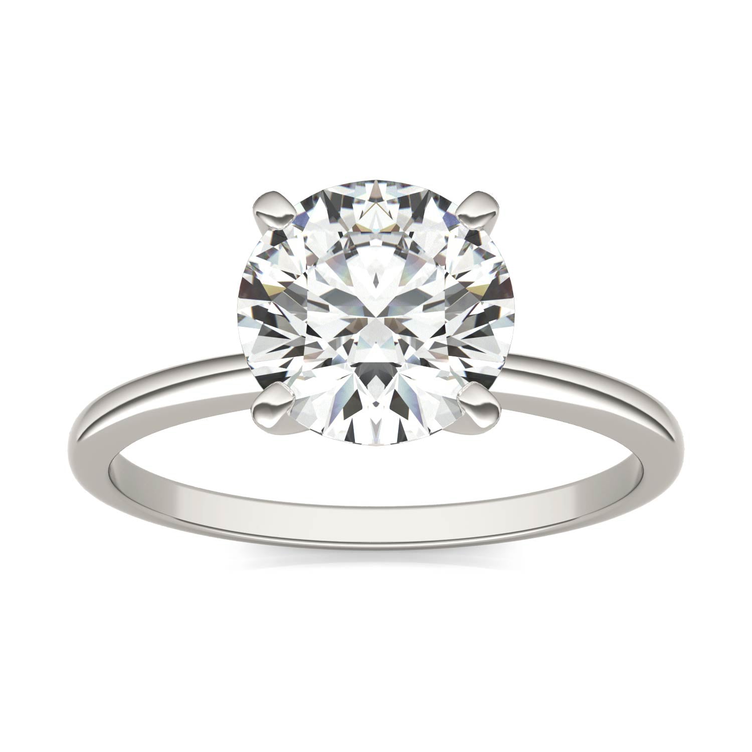 2 CTW Round Caydia® Lab Grown Diamond Solitaire Engagement Ring