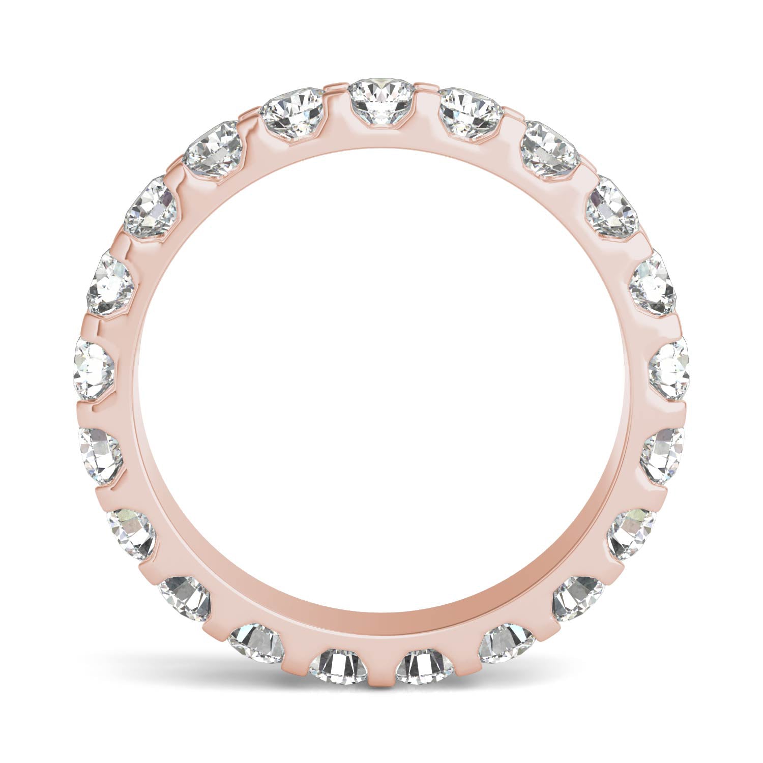 2 1/10 CTW Round Caydia® Lab Grown Diamond Eternity Band Ring