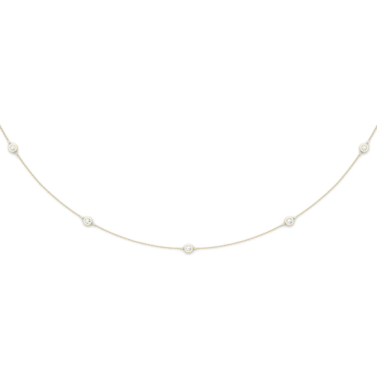 1 1/2 CTW Round Caydia® Lab Grown Diamond Necklace