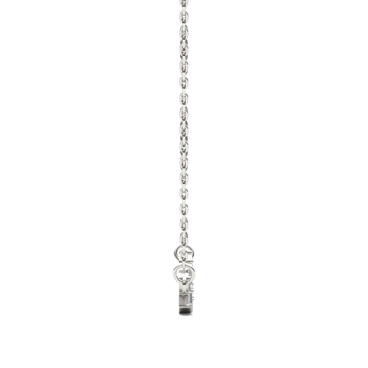 0.72 CTW DEW Straight Baguette Forever Bright™ Moissanite Necklace
