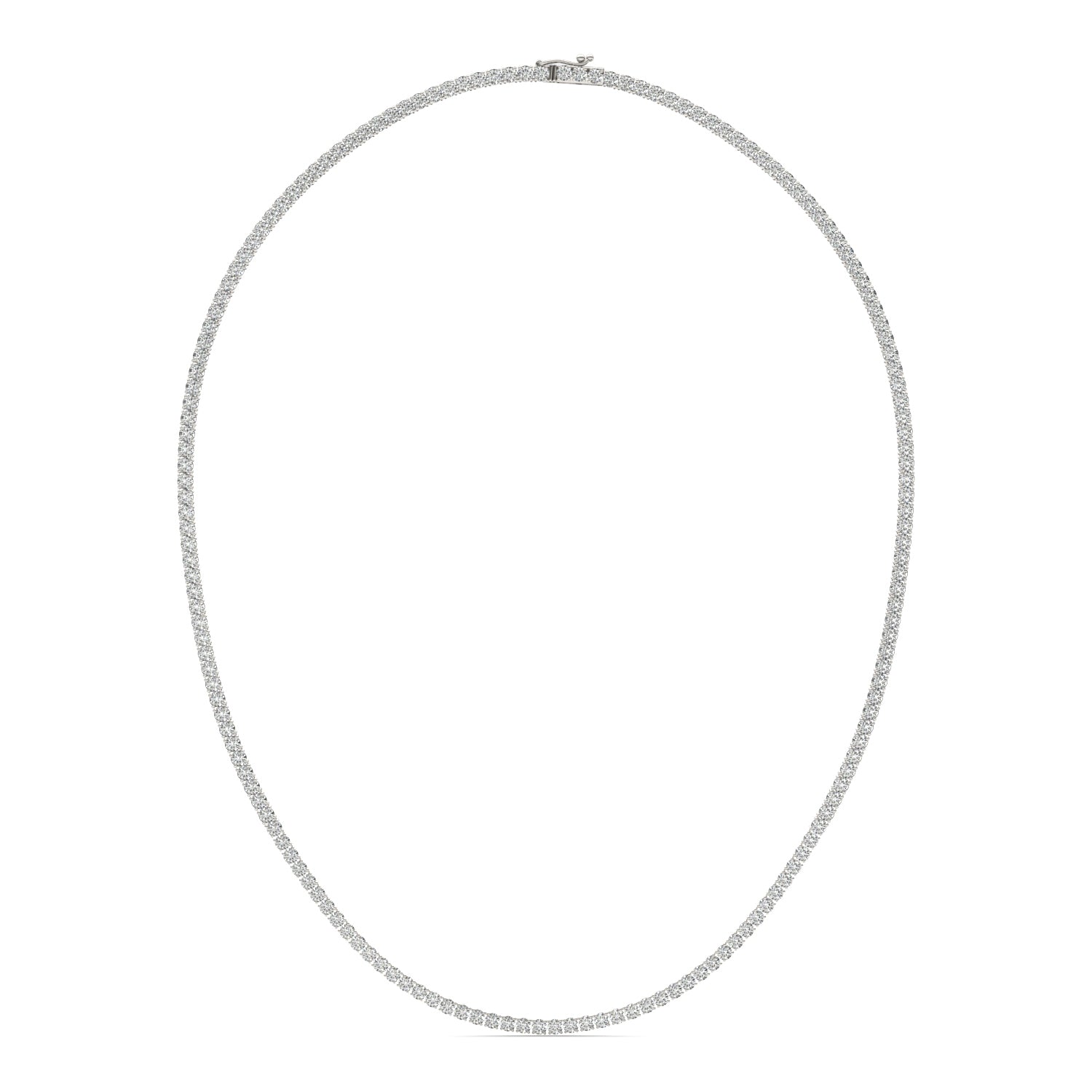 6 7/8 CTW Round Caydia® Lab Grown Diamond Tennis Necklace