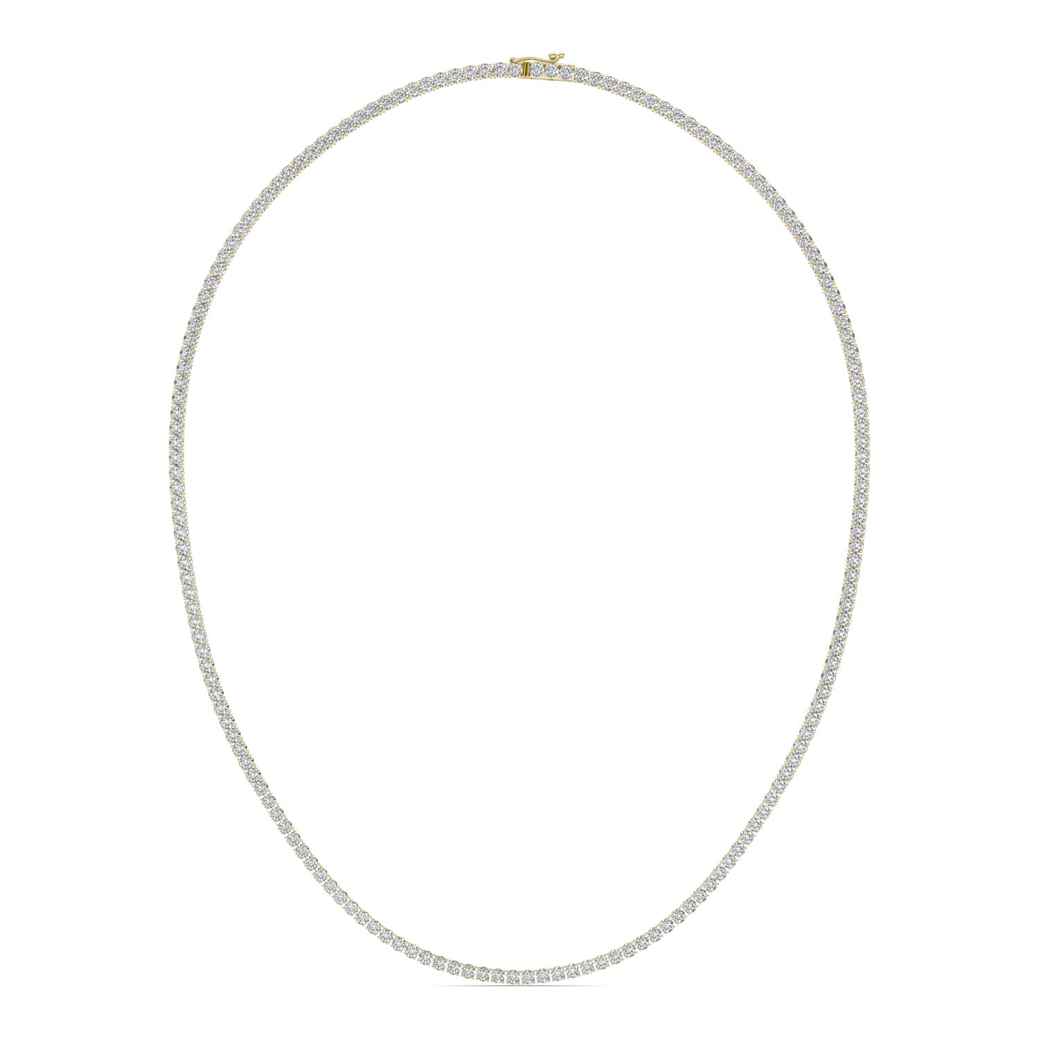 6 1/4 CTW Round Caydia® Lab Grown Diamond Tennis Necklace
