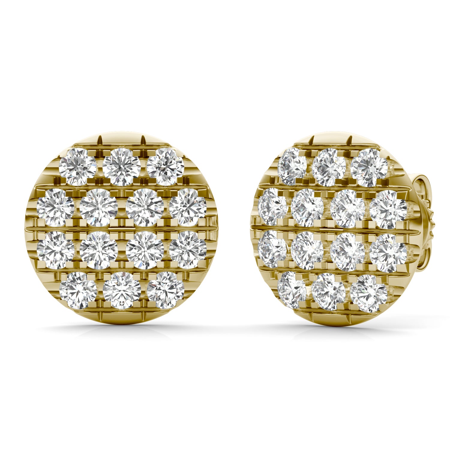 1 CTW Round Caydia® Lab Grown Diamond Earrings