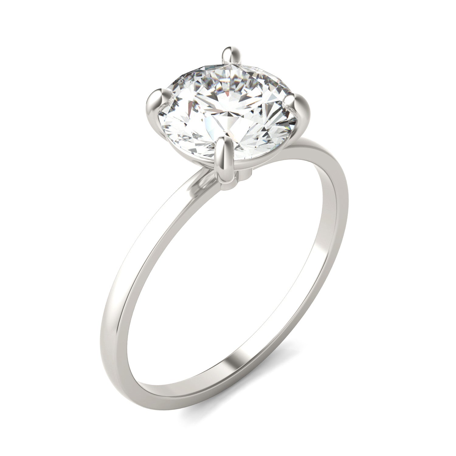 2 CTW Round Caydia® Lab Grown Diamond Classic Solitaire Ring